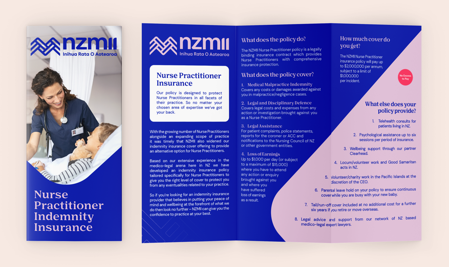 Nurse practitioner leaflet